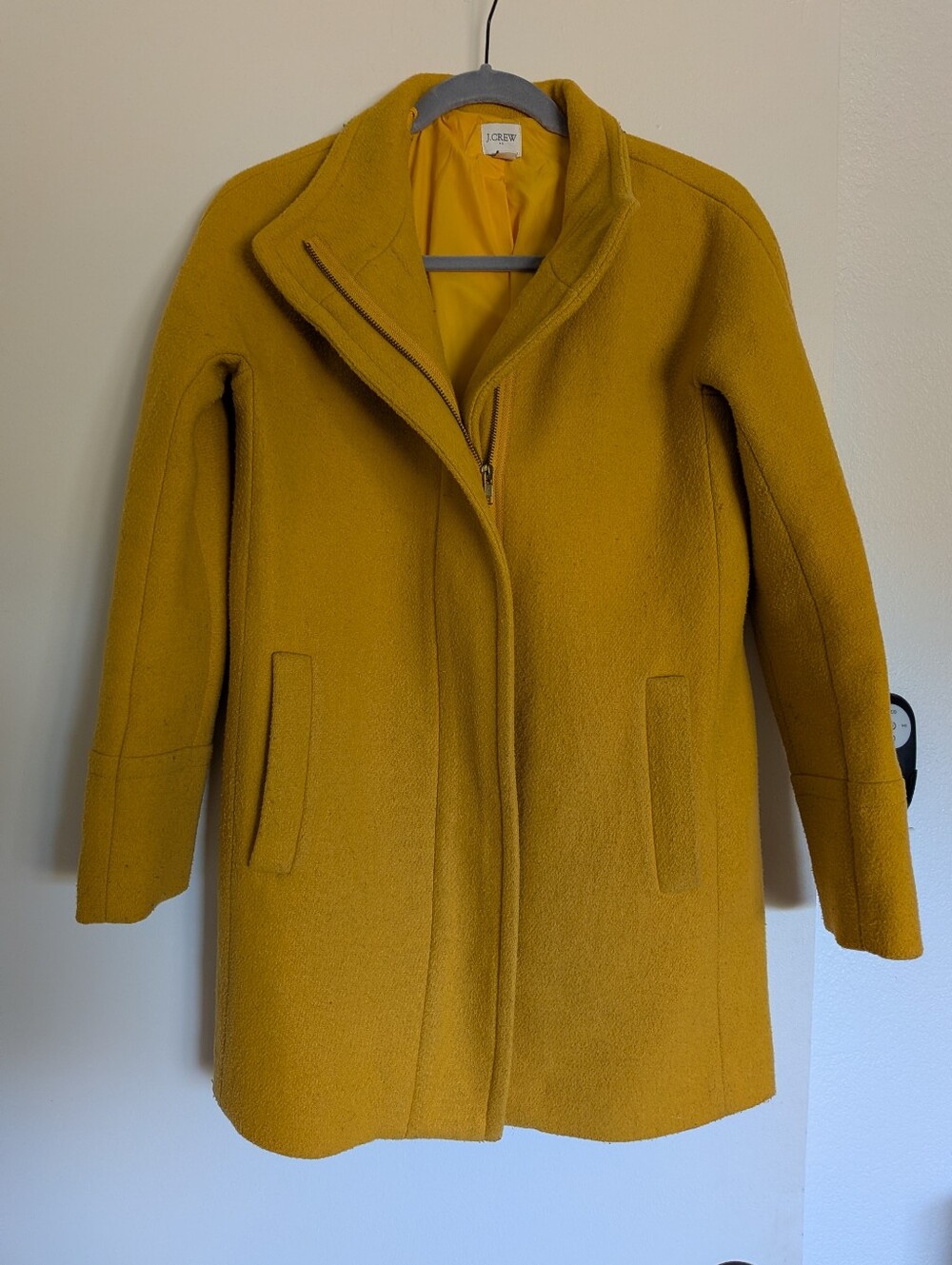 City Coat - J. Crew Factory - Bronzed Ochre - 0